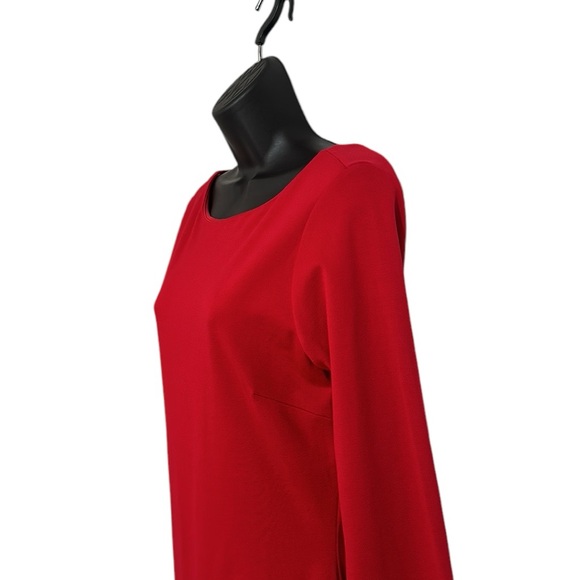 Lulus Dreaming About You Red Long Sleeve Maxi Dress Sz L - Picture 7 of 13